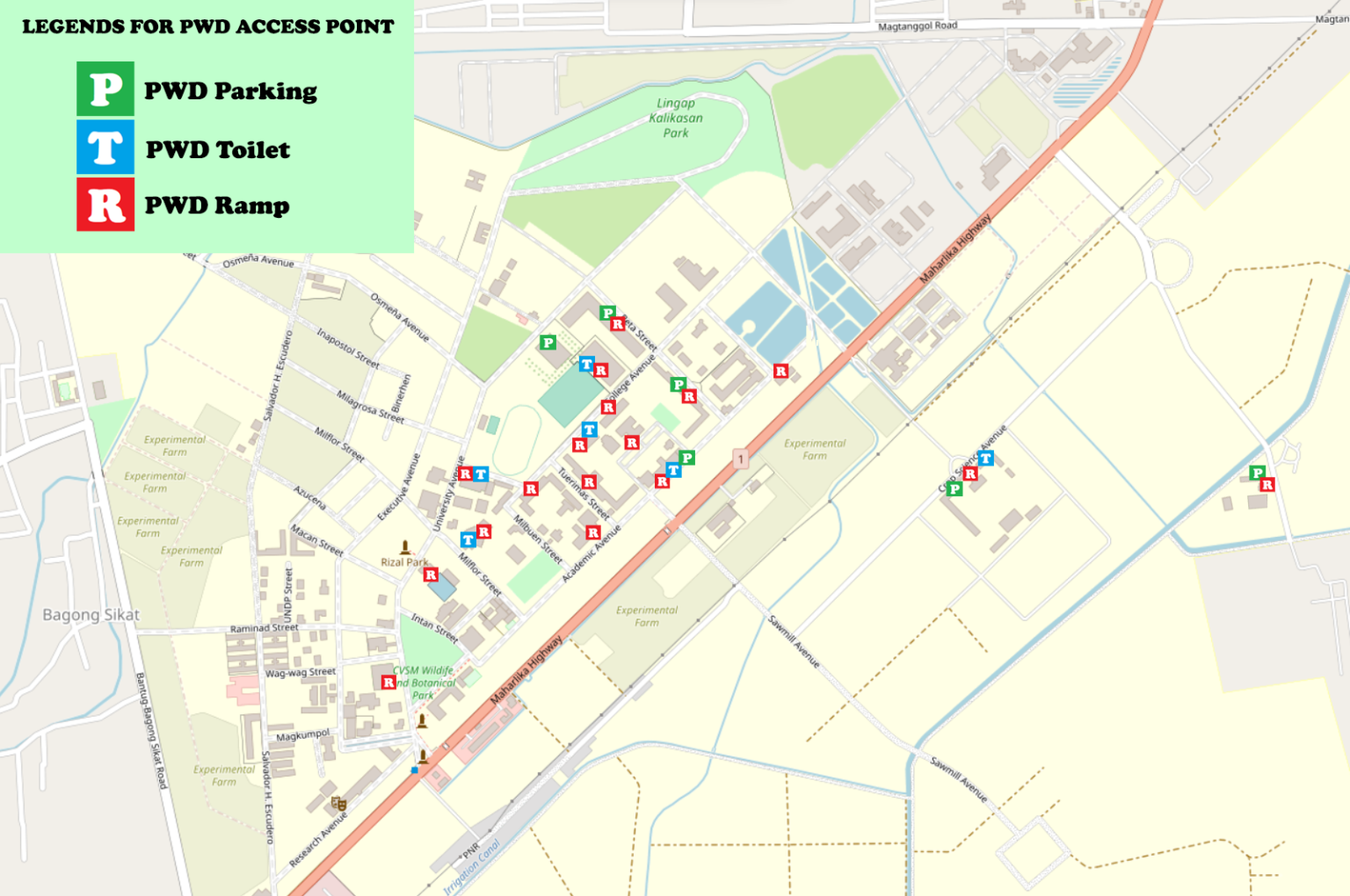 pwd map access point